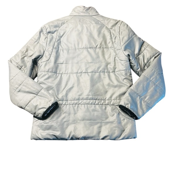 ADIDAS P5000 PORCHE POLYESTER LIGHT GRAY ZIPPERED COAT SIZE SMALL - Picture 2 of 13